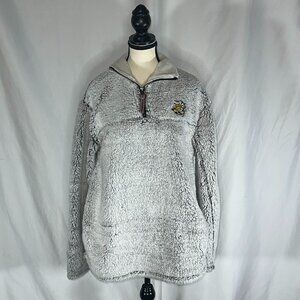 Pressbox - Wichita State Shockers Sherpa Soft Quarter-Zip Pullover Jacket Large